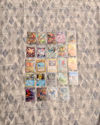 Lotto 24 carte Pokemon miste