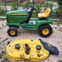 trattorino tagliaerba john deere - leggi