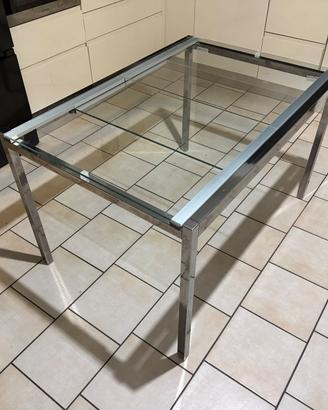 Tavolo in vetro cristallo ikea