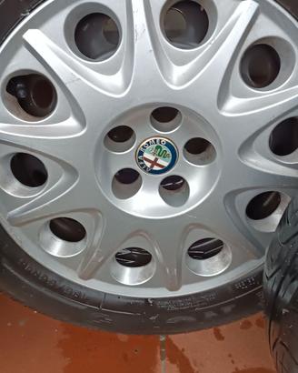 Ruote complete alfa romeo 156