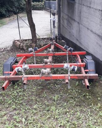carrello monoasse per barca