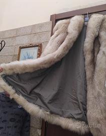 Cappotto in Volpe Argentata