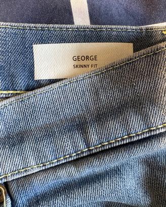 Jeans Dondup George chiaro taglia 33 perfetto