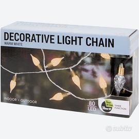 Catena Luminosa LED 80 Luci
