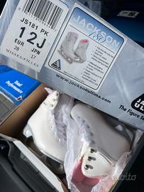 Pattini ghiaccio bambina