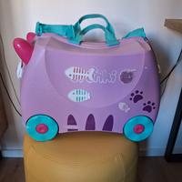 Trunki valigia cavalabile per bimbi