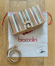 Borsa Braccialini Marabú di pelle