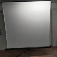 Schermo proiezione a treppiede