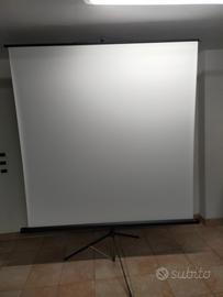 Schermo proiezione a treppiede