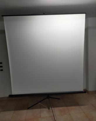 Schermo proiezione a treppiede