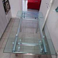 tavolo in vetro  temperato 