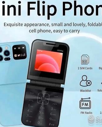 Telefono Mini Flip Phone LEGGI