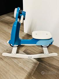 Dondolo in legno bambini