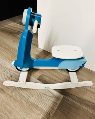 Dondolo in legno bambini