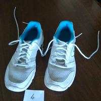 Scarpe Ginnastica Bianche Azzurre Taglia 36