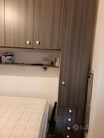 Armadio con angolo a ponte