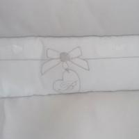 Paracolpi con copertina e piumoncino blumarinebaby