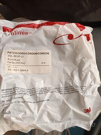 Cavi di rete rg45 - cat5 - 5m - 5 confezioni