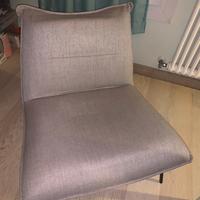 Poltroncina in tessuto