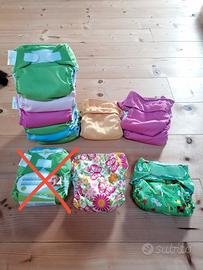 kit 11 pannolini lavabili