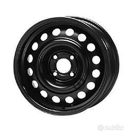 Cerchio in ferro Panda con 2 pneumatici 175/65/14