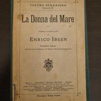 libri antiquariato - la donna del mare - 1906