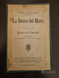 libri antiquariato - la donna del mare - 1906