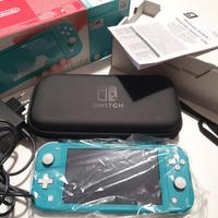 Nintendo Switch Lite Turchese completa + 2 REGALI