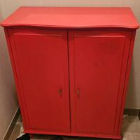 Set scarpiera con specchio e porta abiti 