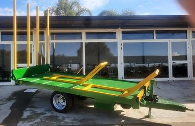 Rimorchio pianale portaballoni