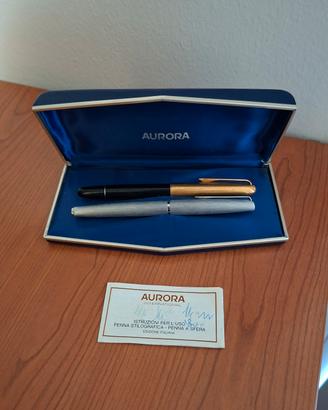 Lotto 2 Penne Stilografiche Vintage Aurora 98