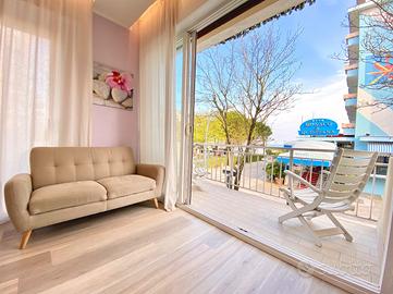 Jesolo centro 2 camere NUOVO 30 metri dal mare