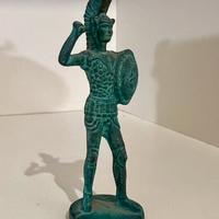 Statuina in bronzo guerriero Oplita
