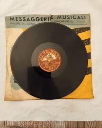 Disco a 78 giri di Angelini e la sua orchestra