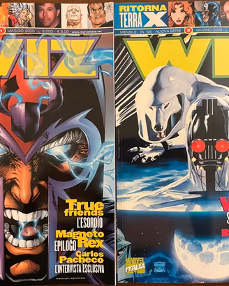 Wiz lotto 3: 9 albi antologici 2000-01, Marvel Ita