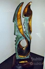 Scultura a tutto tondo in bronzo di G. Ottaviani