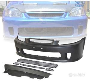 PARAURTI ANTERIORE HONDA CIVIC 96-98 LOOK N1