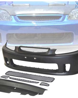 PARAURTI ANTERIORE HONDA CIVIC 96-98 LOOK N1