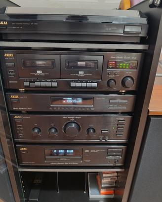 stereo Akai a moduli anni 90 vintage 