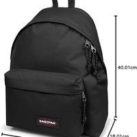 Zaino Eastpak 24L nero ideale scuola viaggio