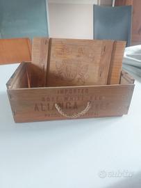 Cassetta di Legno Vintage Caves Aliança