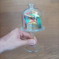 10 cm - Patisserie Alzata in vetro