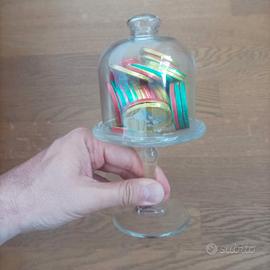 10 cm - Patisserie Alzata in vetro