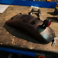 Parafango posteriore Motone per Bonneville