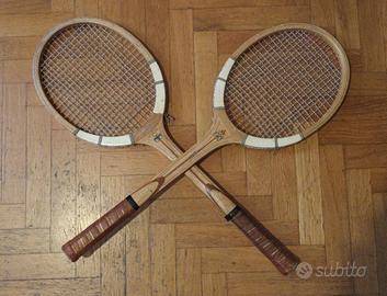 Racchette da collezione in legno Gold Cup