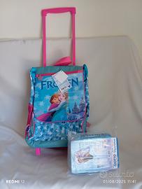 trolley zaino Frozen Elsa Anna astuccio  Giotto 