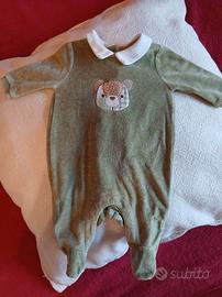 Tutina Mayoral ,verde, 0-1 mesi,ciniglia. 