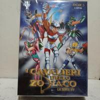 DVD I CAVALIERI DELLO ZODIACO BOX 3 MOLTO RARO 