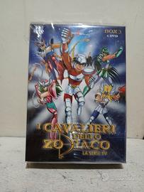 DVD I CAVALIERI DELLO ZODIACO BOX 3 MOLTO RARO 