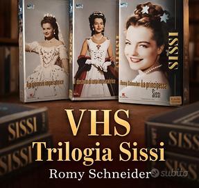 VHS - Principessa Sissi Trilogia - Romy Schneider